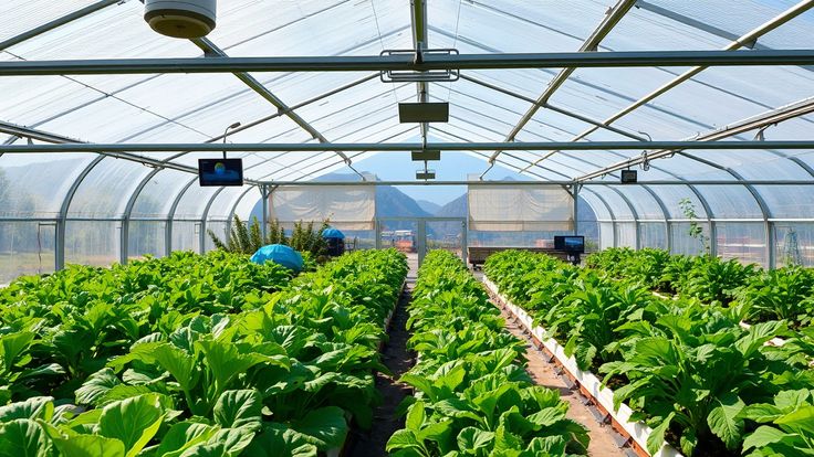 Solar-Powered Greenhouse